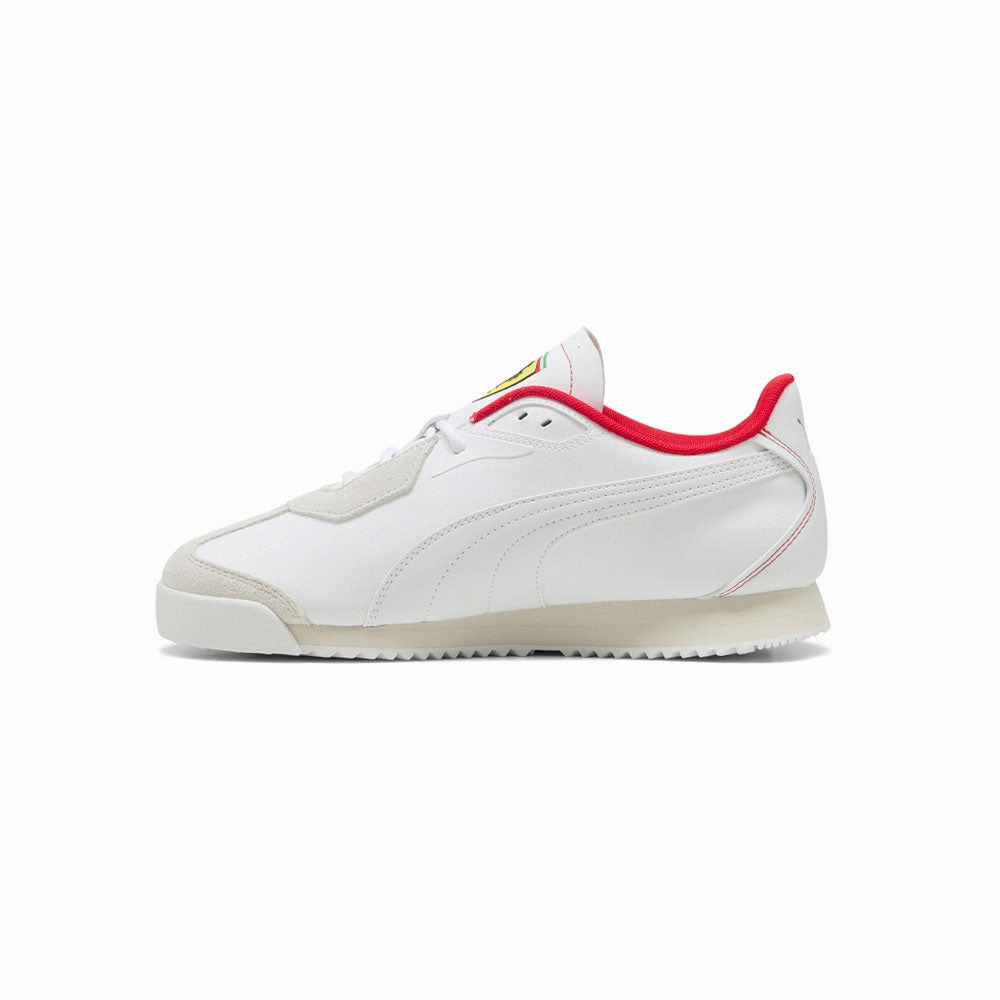 Scuderia Ferrari Roma Lace Up Sneakers Advanced Traction Pattern