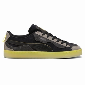 All-weather flair party - goer Scuderia Ferrari Suede Trippy Lace Up Sneakers