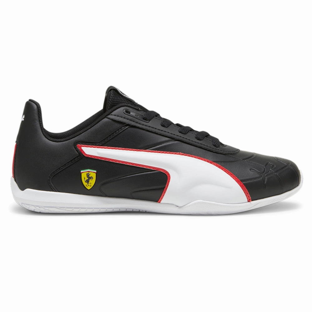 Asymmetric Lacing side - zip Scuderia Ferrari Tune Cat Lace Up Sneakers