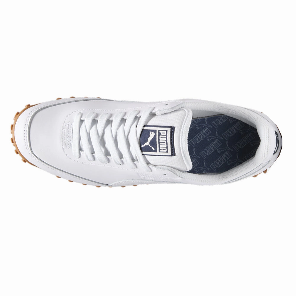 Fast Rider Navy Pack-White Lace Up Sneakers texture - type Lightweight Build