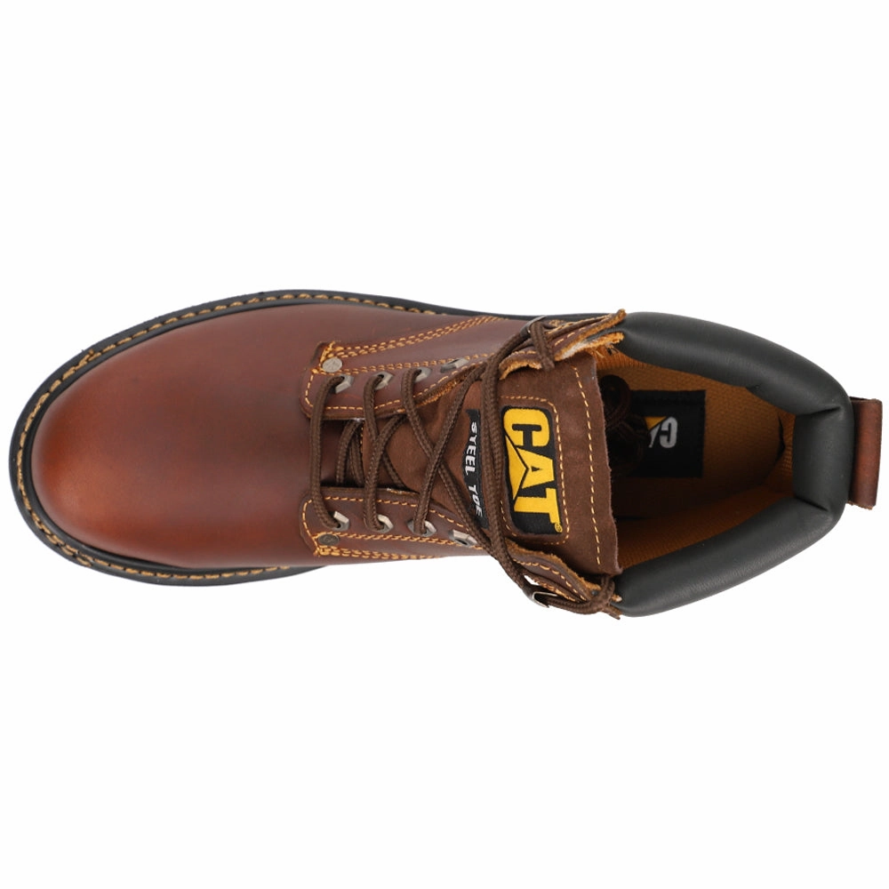 Second Shift 6 Inch Slip Resistant Steel Toe Work Boots shallowest