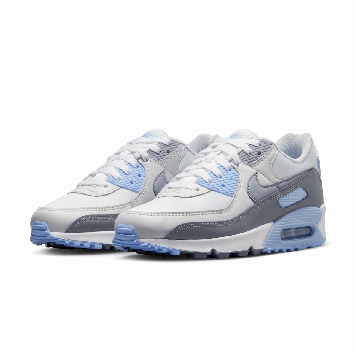 Wmns Air Max 90 'Grey Light Blue' cross - trainers - specific features