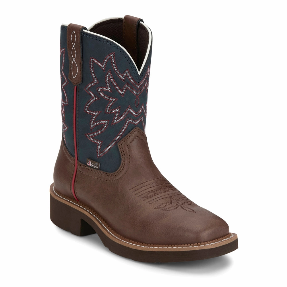 Sunny Embroidered Square Toe Cowboy Boots Tourist