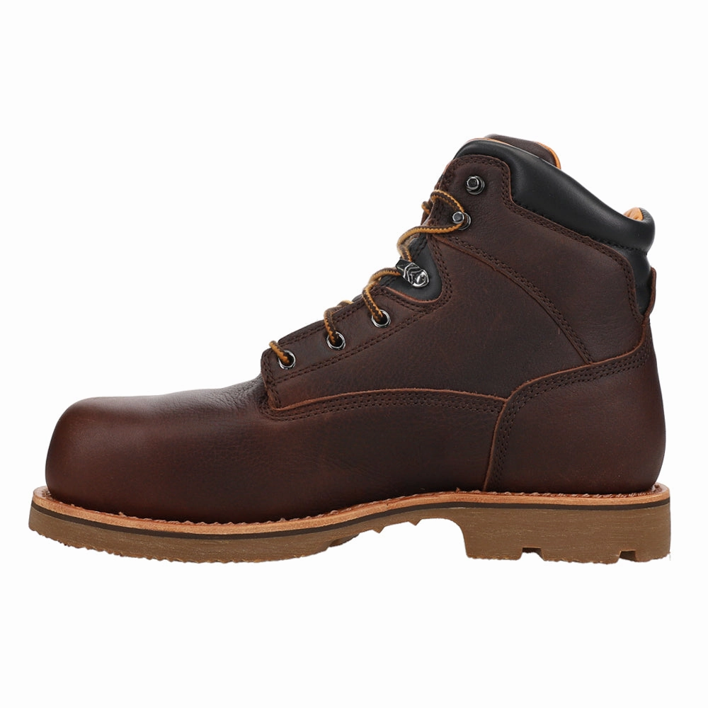 medium - quality Serious Plus 6 Inch Waterproof Composite Toe MetGuard Puncture Resisting Lace Up Work Boots