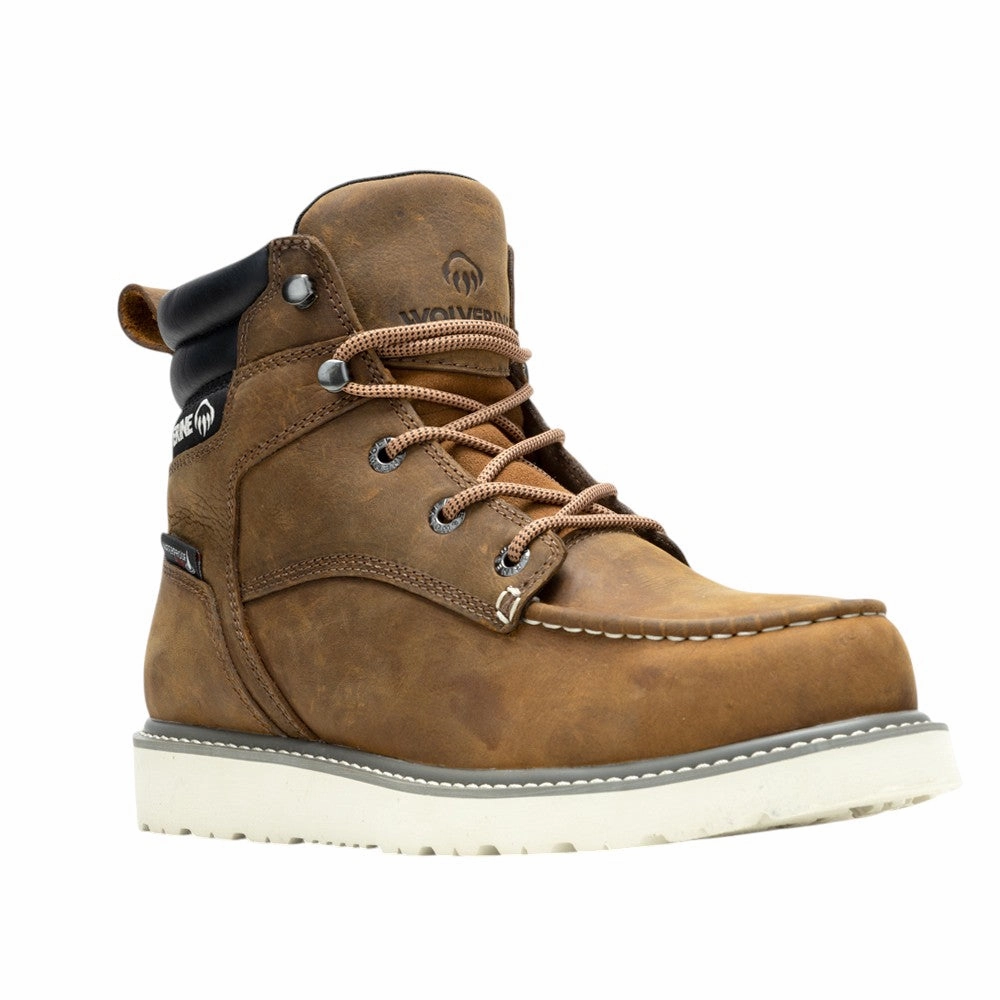 Trade Wedge 6 Inch Waterproof Soft Toe Work Boots Modern Cushioning