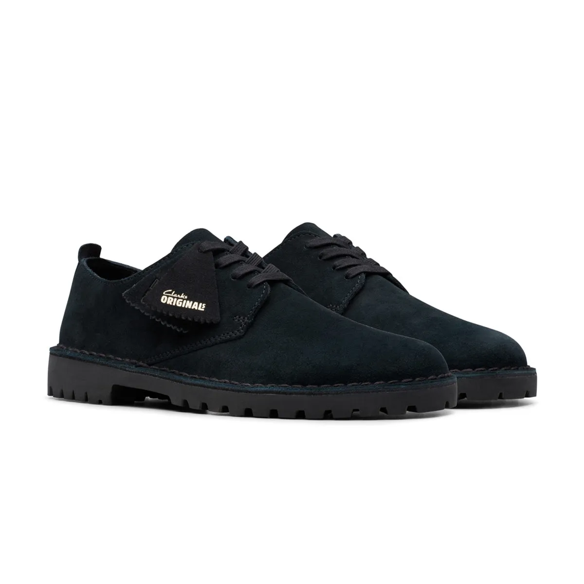 Desert Rock Lo 'Black Suede' Non Slip Lace Lock Reliable flair