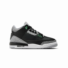 Kids Air Jordan 3 Retro 'Green Glow' driest