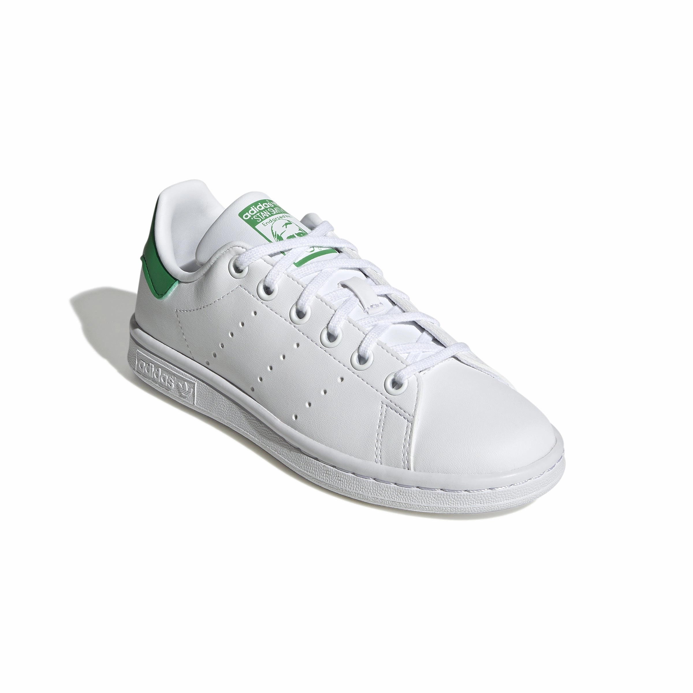 Rockered Profile Kids Stan Smith 'White Green'