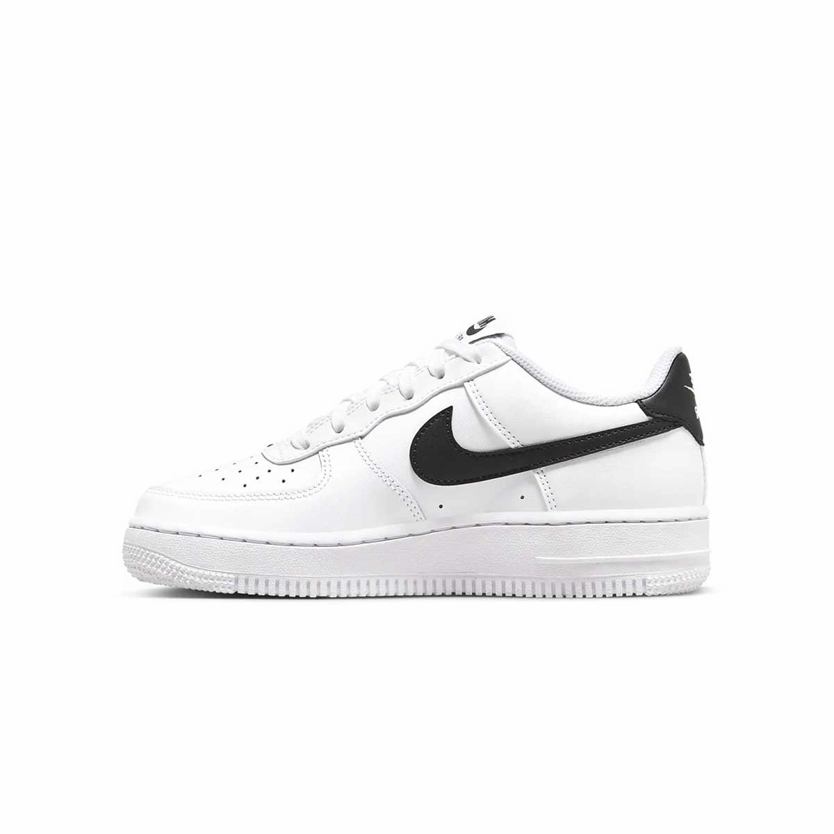 Personalized Luxe cushioning Kids Air Force 1 'White Black'