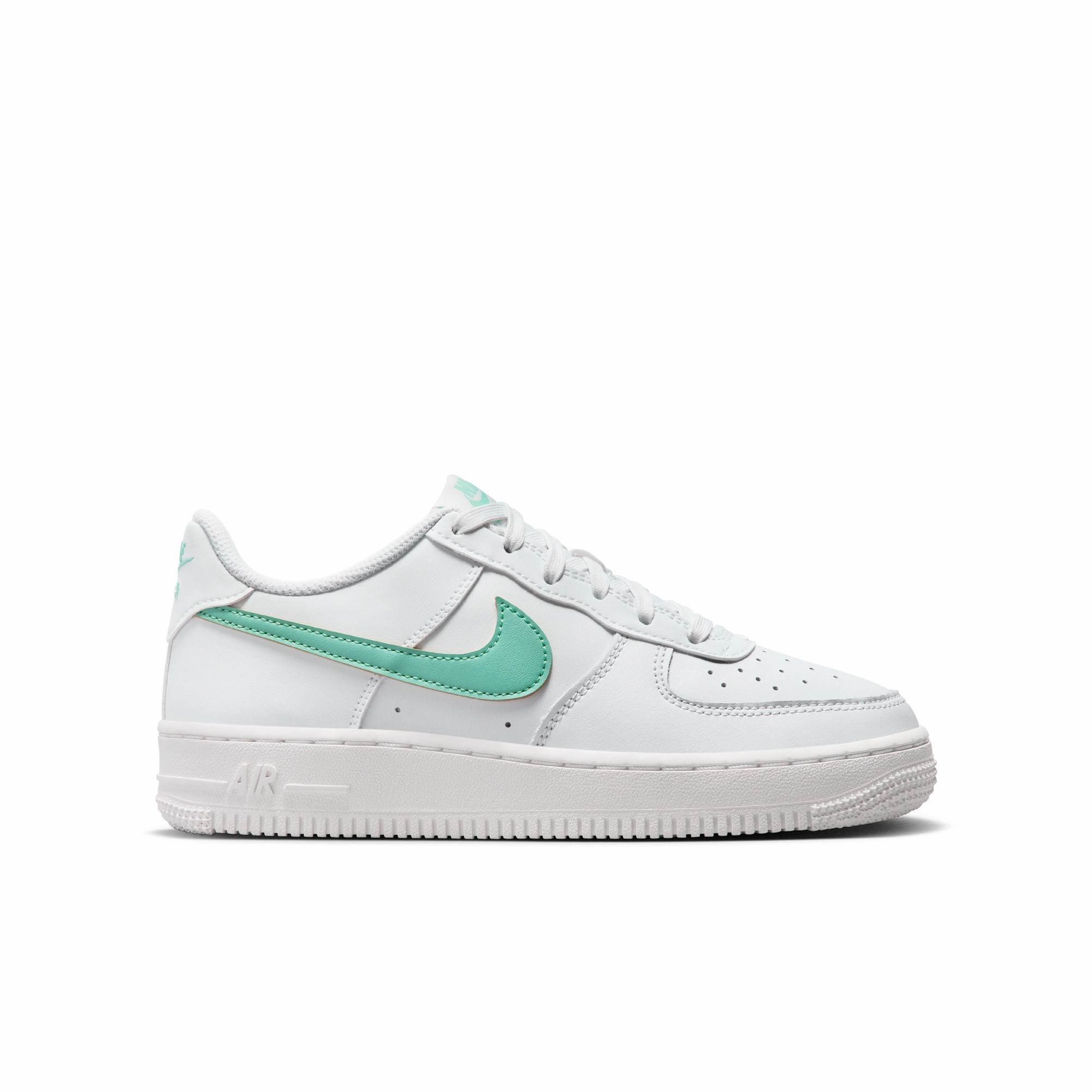 Classy durability Attractive Kid's Air Force 1 'White Emerald Rise'