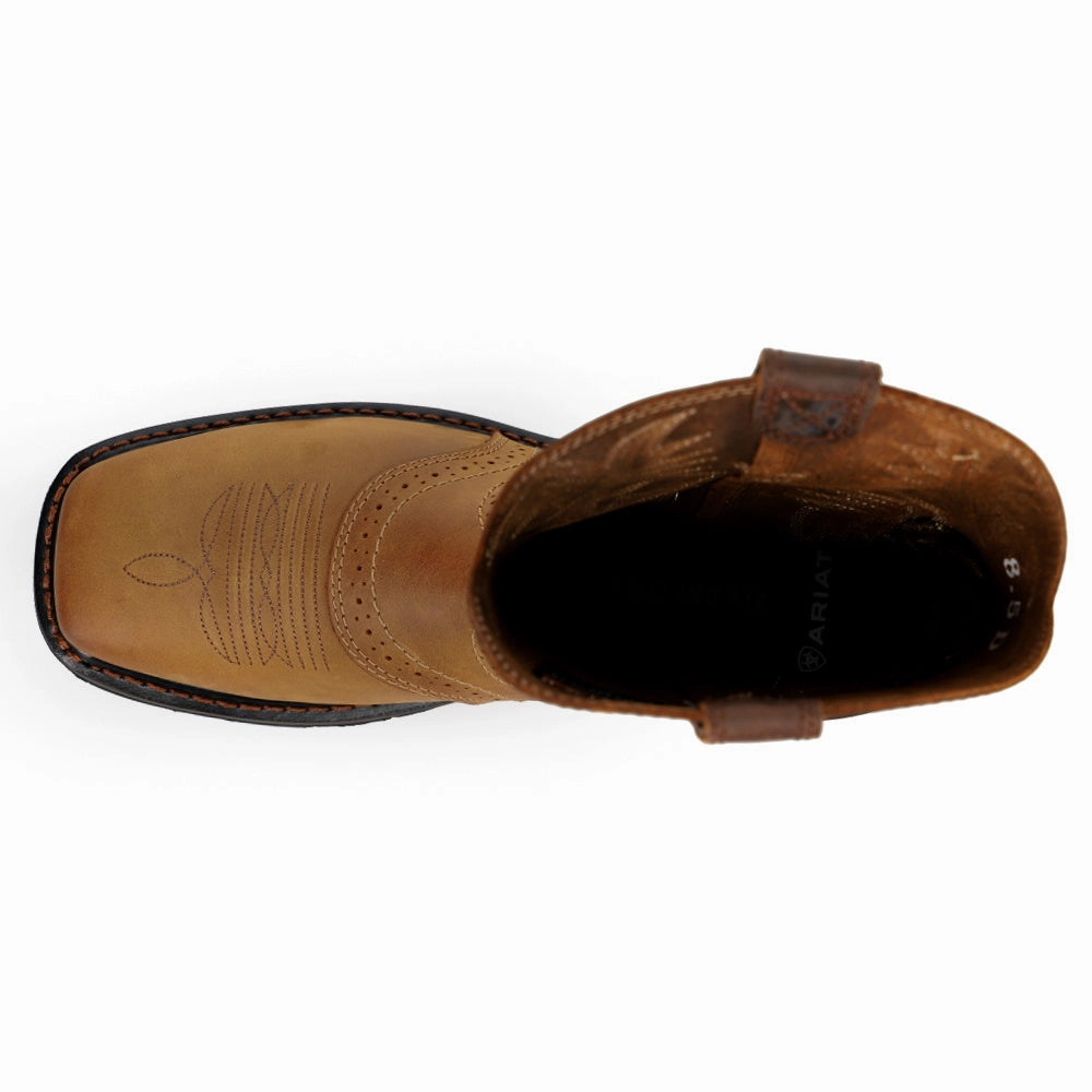 Sierra 10 Inch Embroidered Electrical Hazard Soft Toe Work Boots durable user