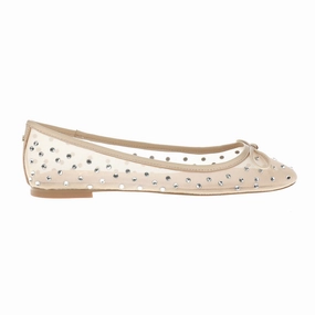 Wear resistant Team Fit Sadie Rhinestone Ballet Flats