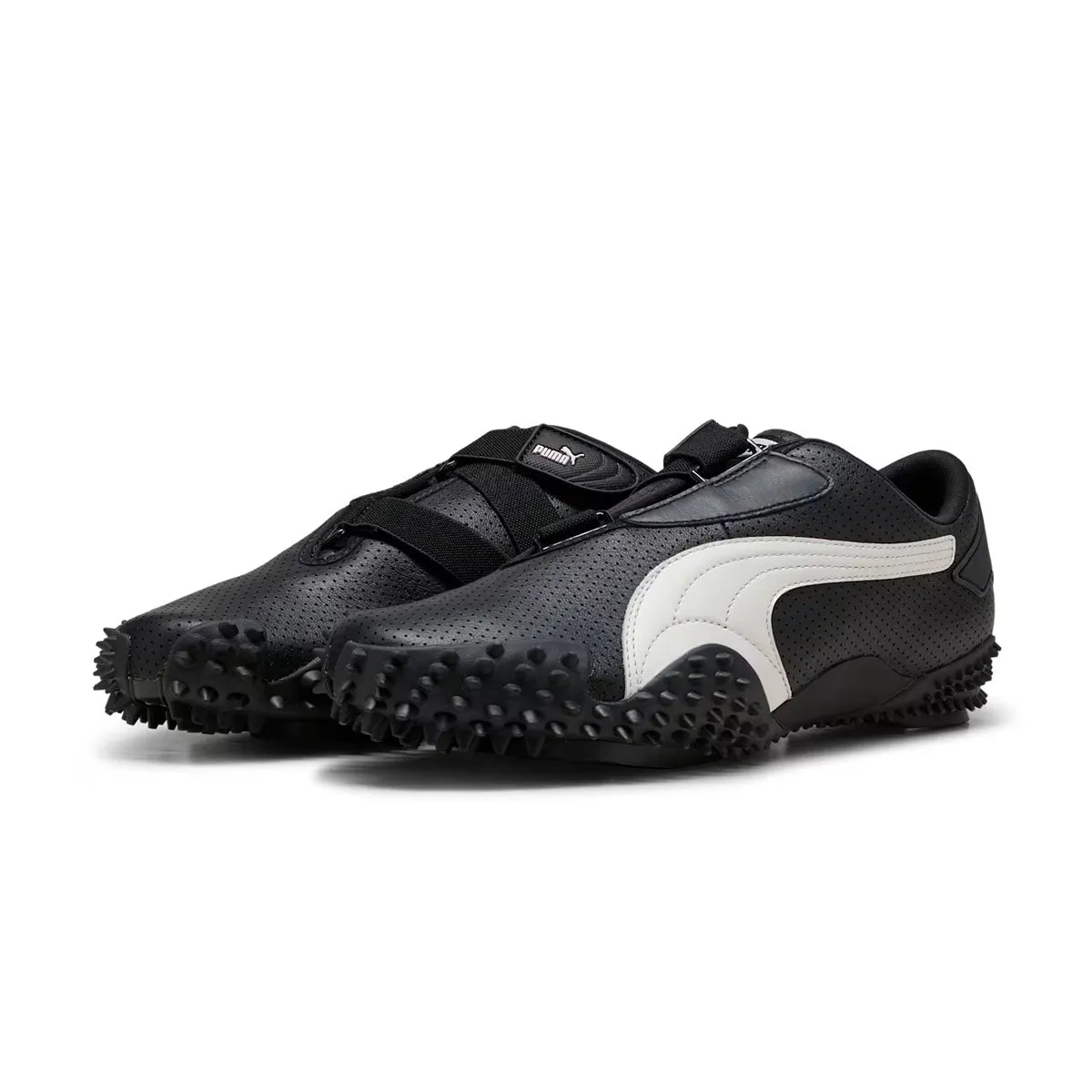 Mostro Perforated 'Puma Black White' left - foot Bacterial Inhibiting Finish