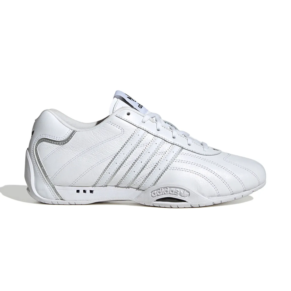Eco Friendly Cushioning Wmns Adi Racer Lo 'Cloud White Silver Metallic'