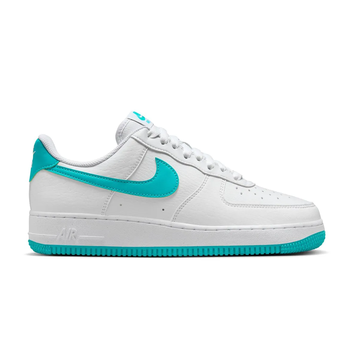 Elastic laces Vibration Reduction Wmns Air Force 1 '07 Next Nature 'White Clear Jade'
