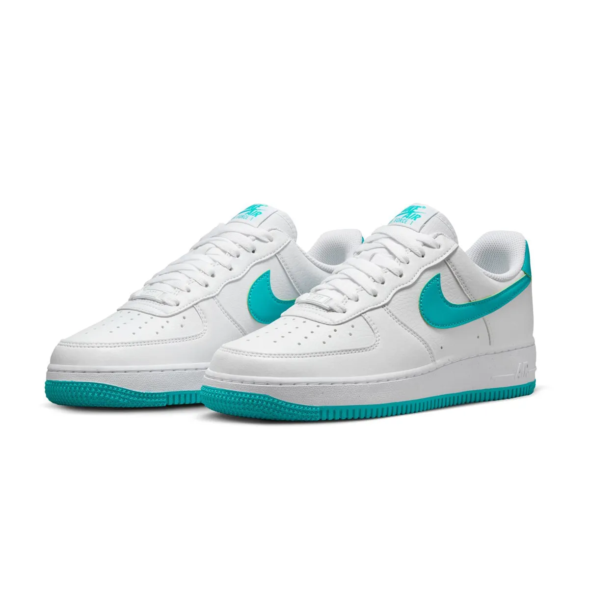 Muted gym - style Wmns Air Force 1 '07 Next Nature 'White Clear Jade'