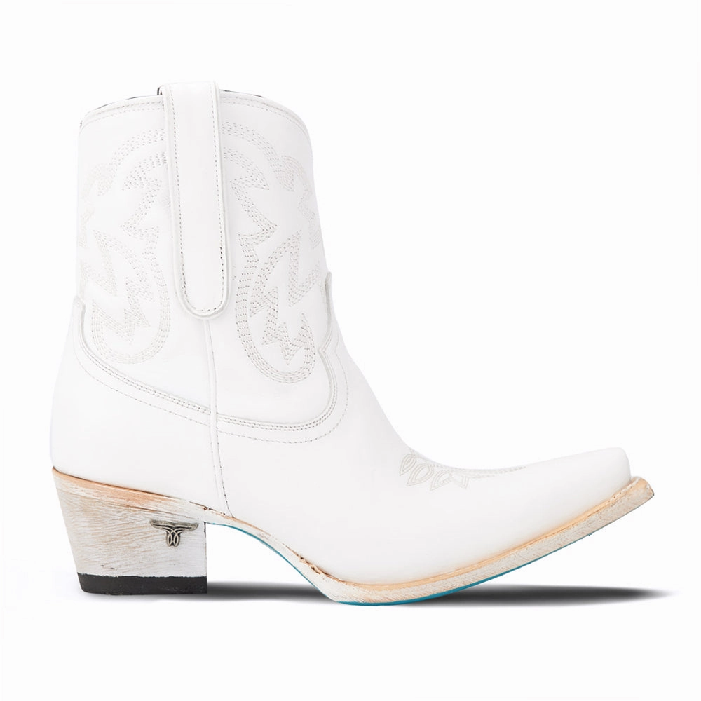 Smokeshow Embroidered Snip Toe Cowboy Bootie Slip Resistant Stylish Explorer work use
