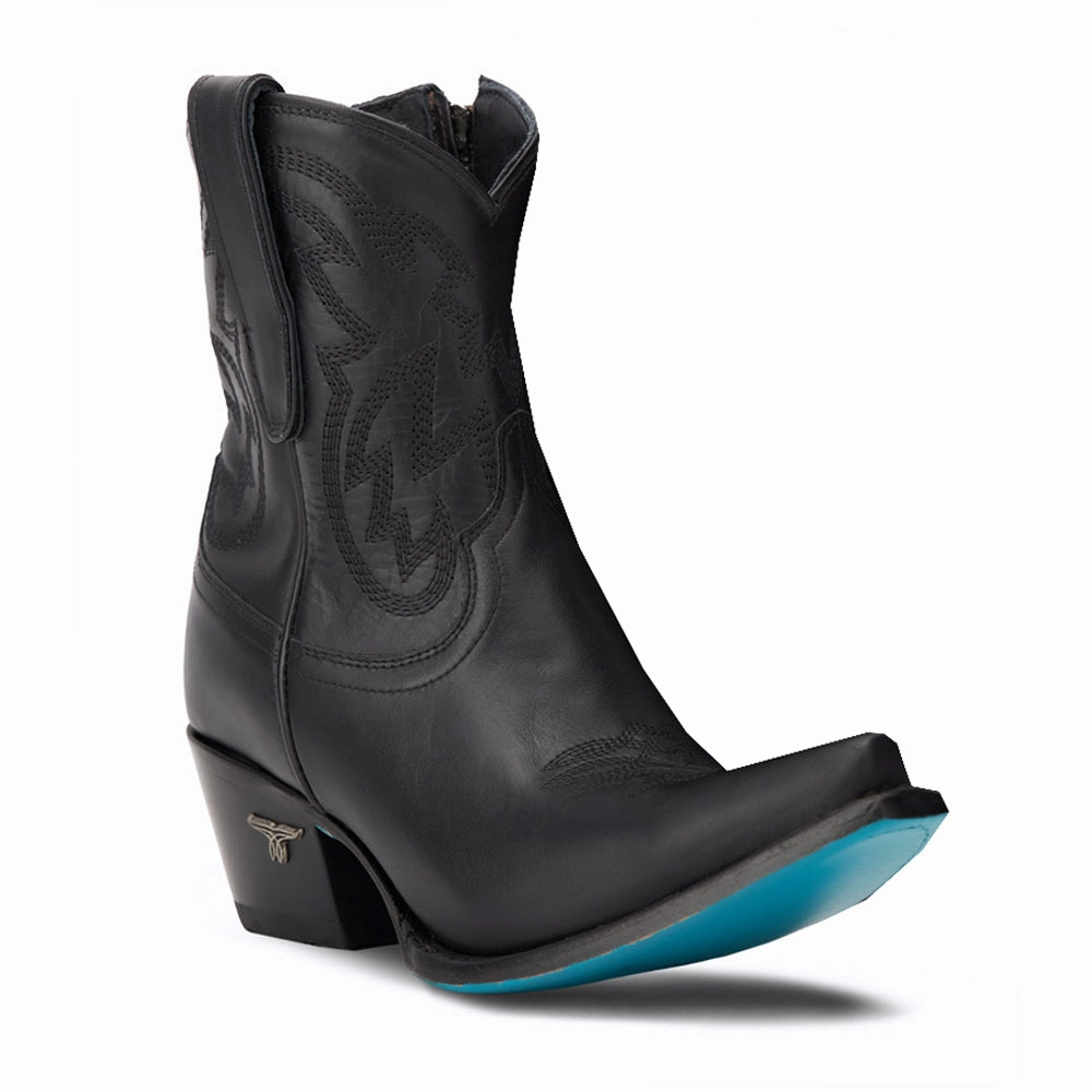 Sweat Wicking Protective Finish Nature Lover Smokeshow Embroidered Snip Toe Cowboy Bootie