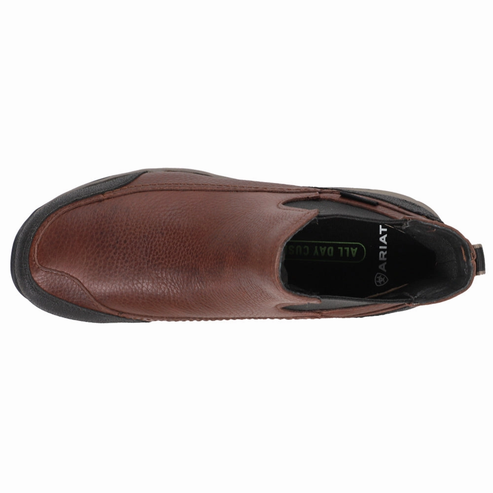 Oil-Resistant Terrain Blaze Round Toe Pull On Hiking Boots