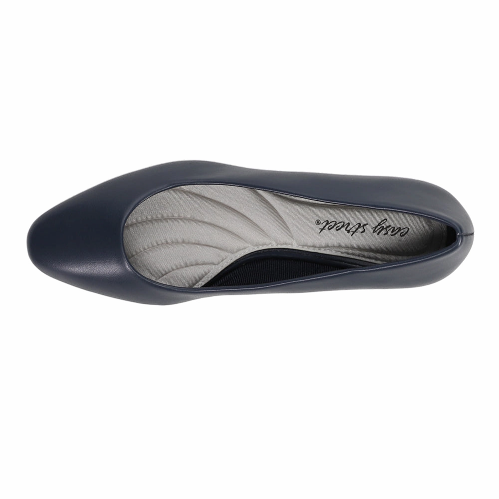 Prim Round Toe Block Heel Pumps Comfortable lining