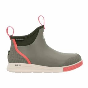 Sport Ankle Deck Round Toe Pull On Boots Tough Exterior