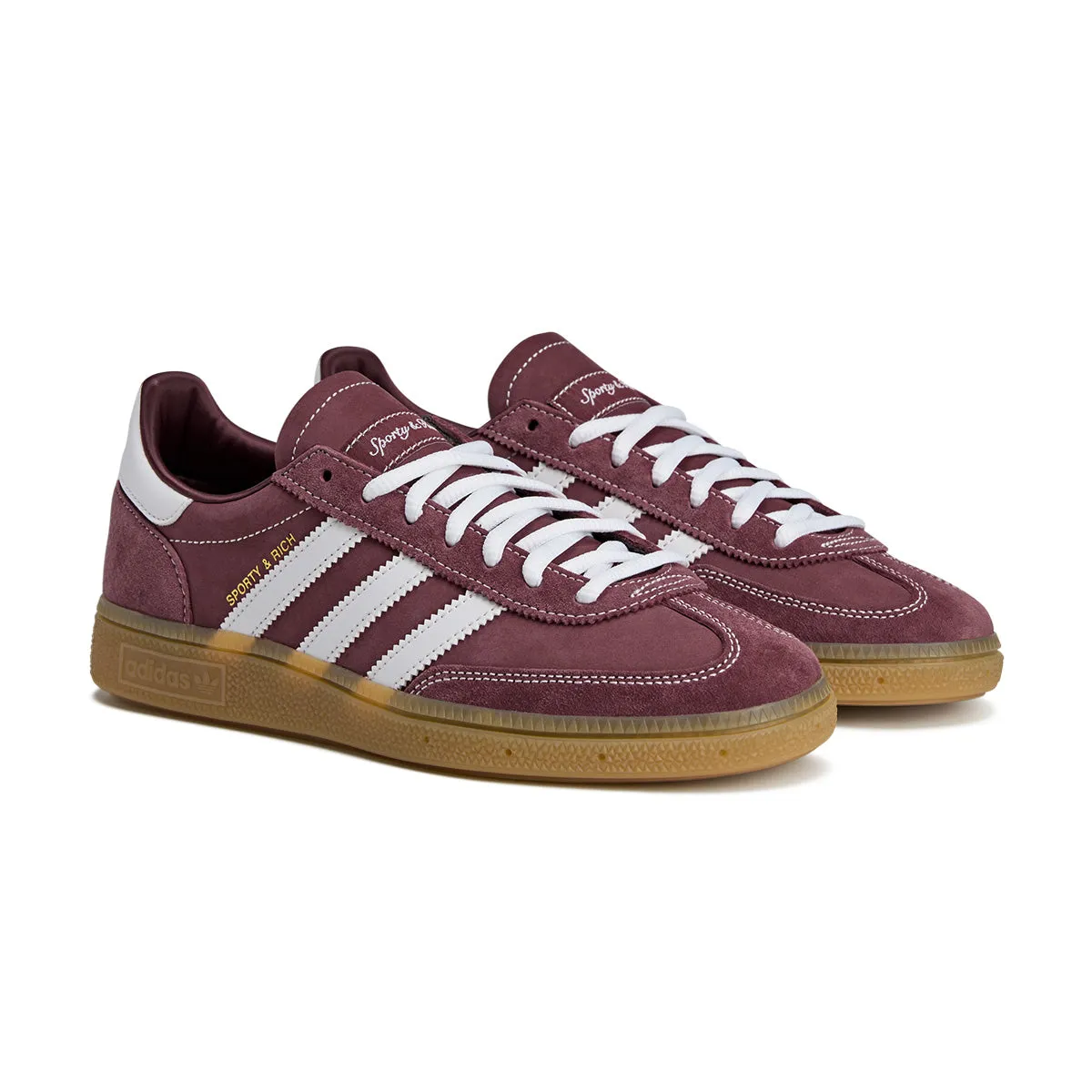Sustainable Soles   Sporty & Rich Handball Spezial 'Merlot'
