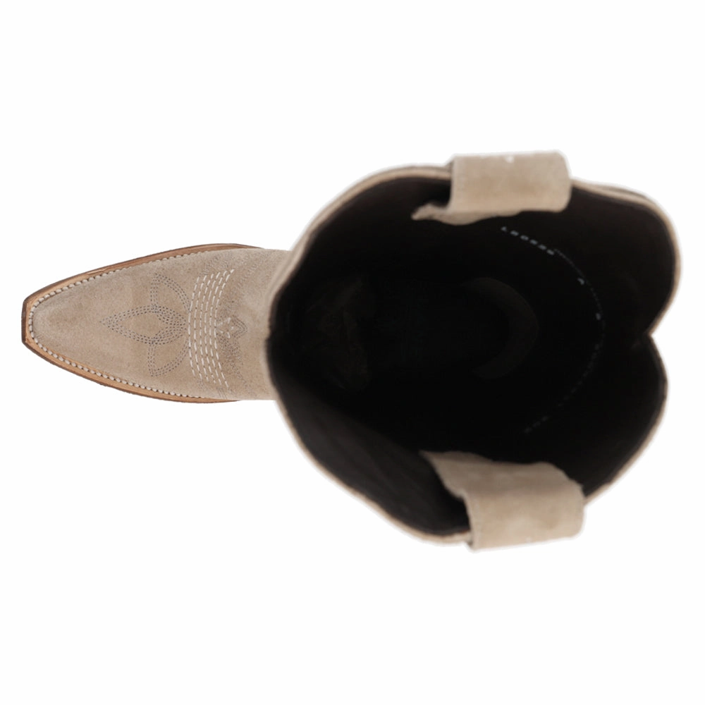 Comfortable Stretch Squash Blossom Embroidered Snip Toe Cowboy Boot