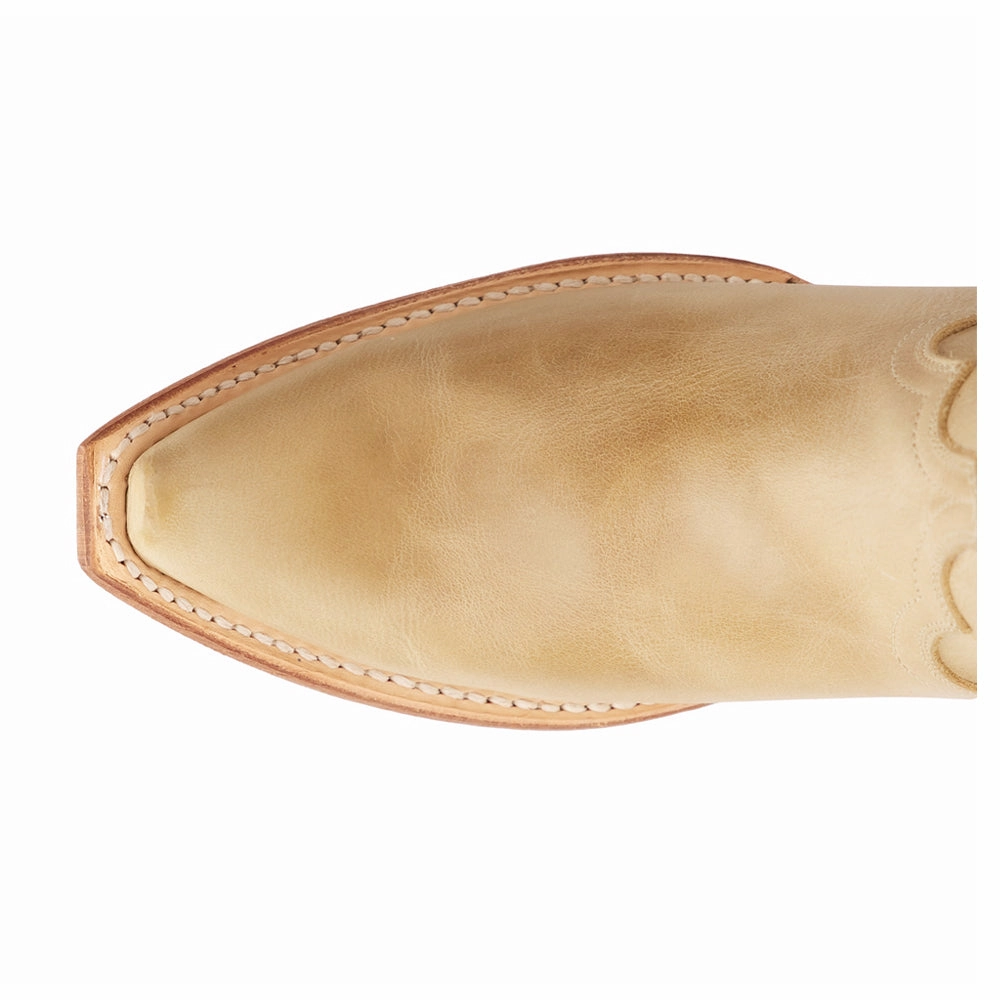 Emma Jane Snip Toe Cowboy Bootie Elastic Gusset