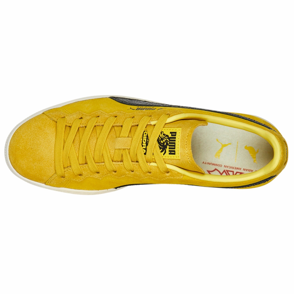 least yoga Shock-absorbent Staple x Suede Lace Up Sneakers