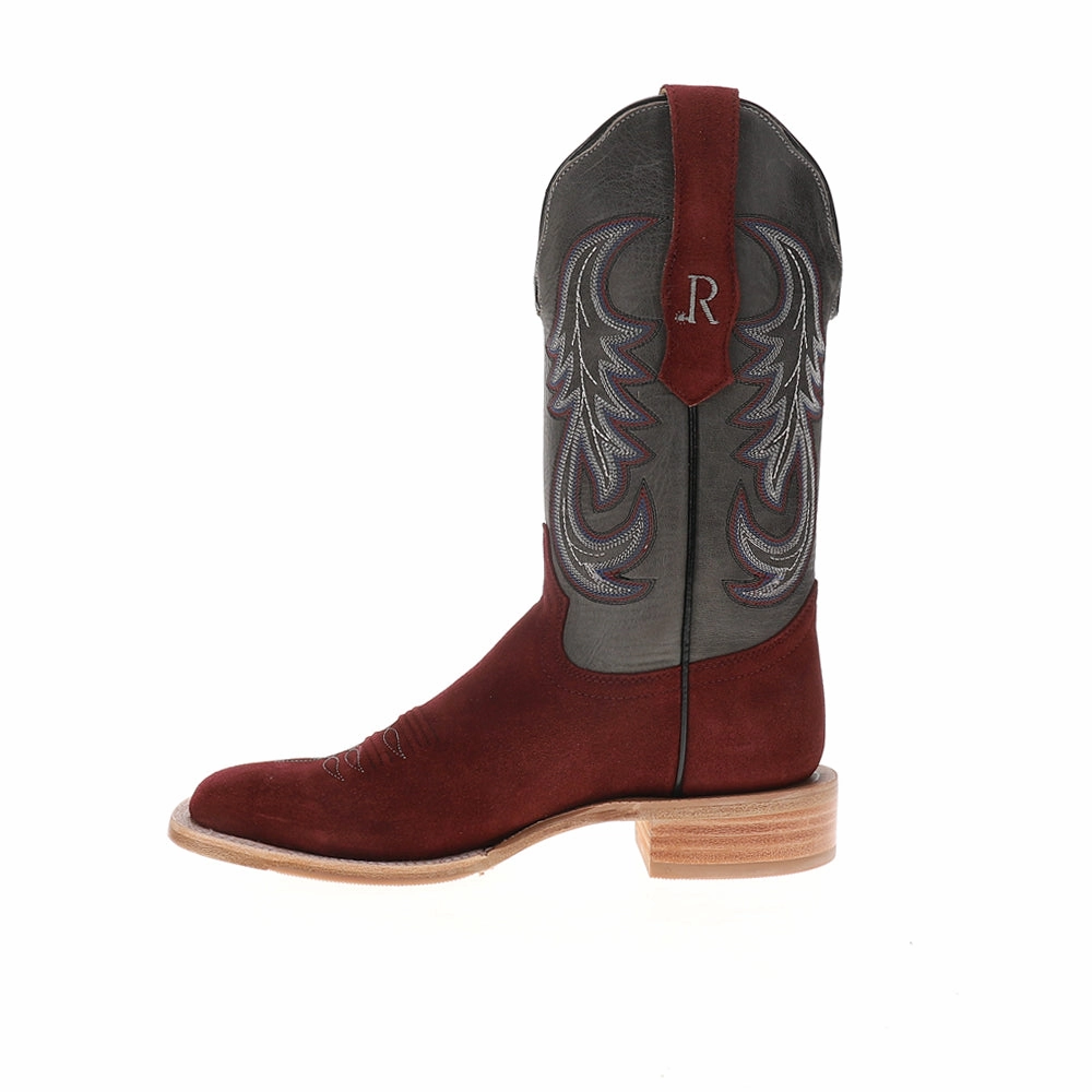 Hydrophobic Upper 11 Inch Wide Square Toe Pull On Cowboy Boots