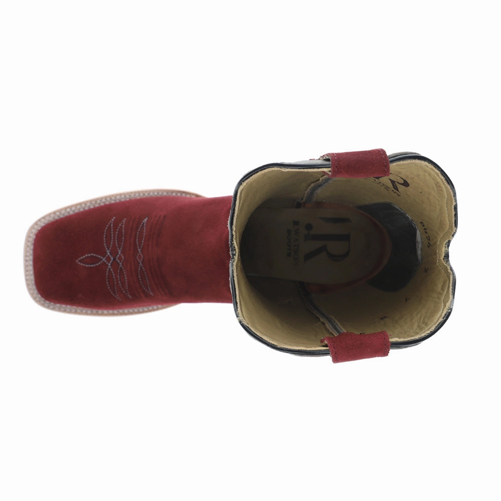 Thermoplastic Urethane Outsole 11 Inch Wide Square Toe Pull On Cowboy Boots