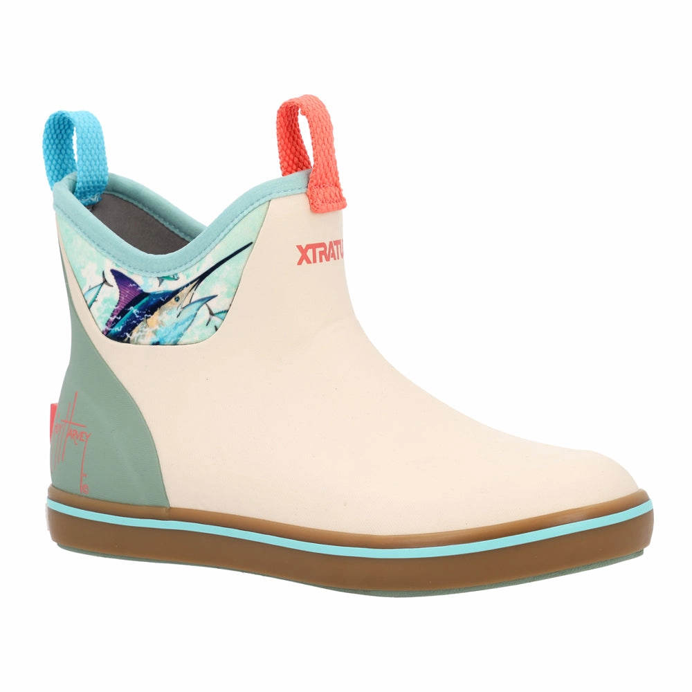 Ankle Deck Round Toe Pull On Boots Daily Utility