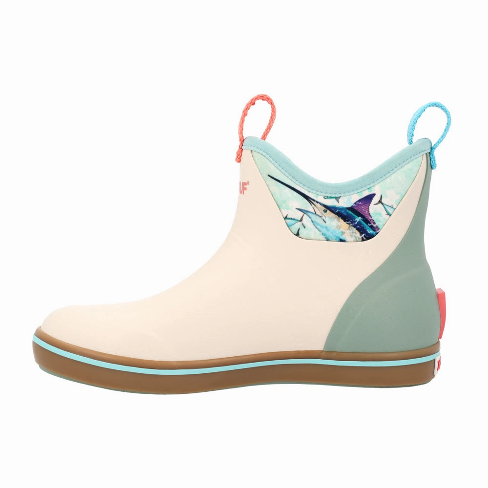 Ankle Deck Round Toe Pull On Boots Warehouse Work