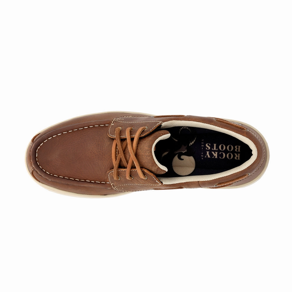 Refined Ease Dry-Strike SRX Slip Resistant Soft Toe Work Shoes