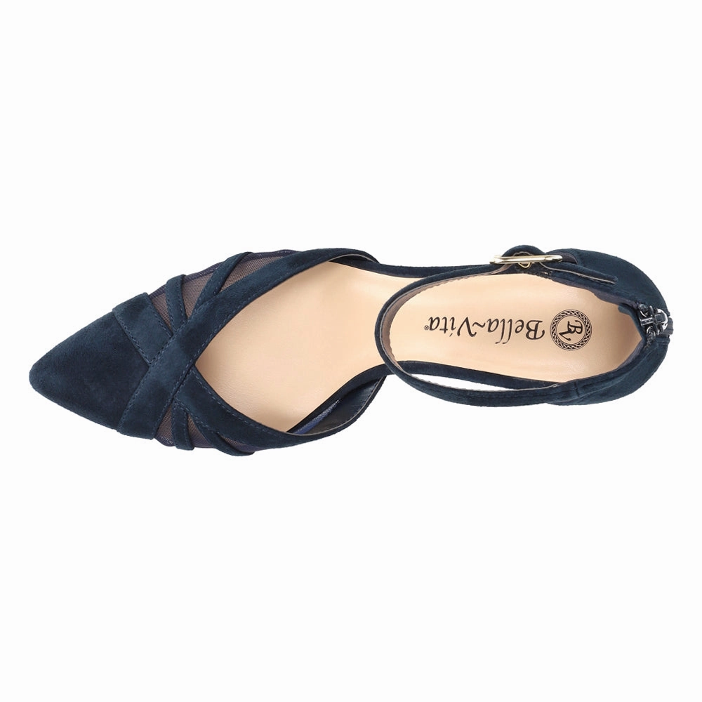 Malani Pointed Toe Kitten Heel Pumps Spot Light Guest Ready