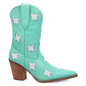 Starburst Tooled Inlay Snip Toe Pull On Cowboy Booties Protective Finish Hiking Trails Croc Look