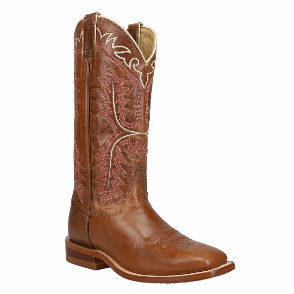 Stella 13 Inch Embroidered Square Toe Cowboy Boots On-the-Go Wear