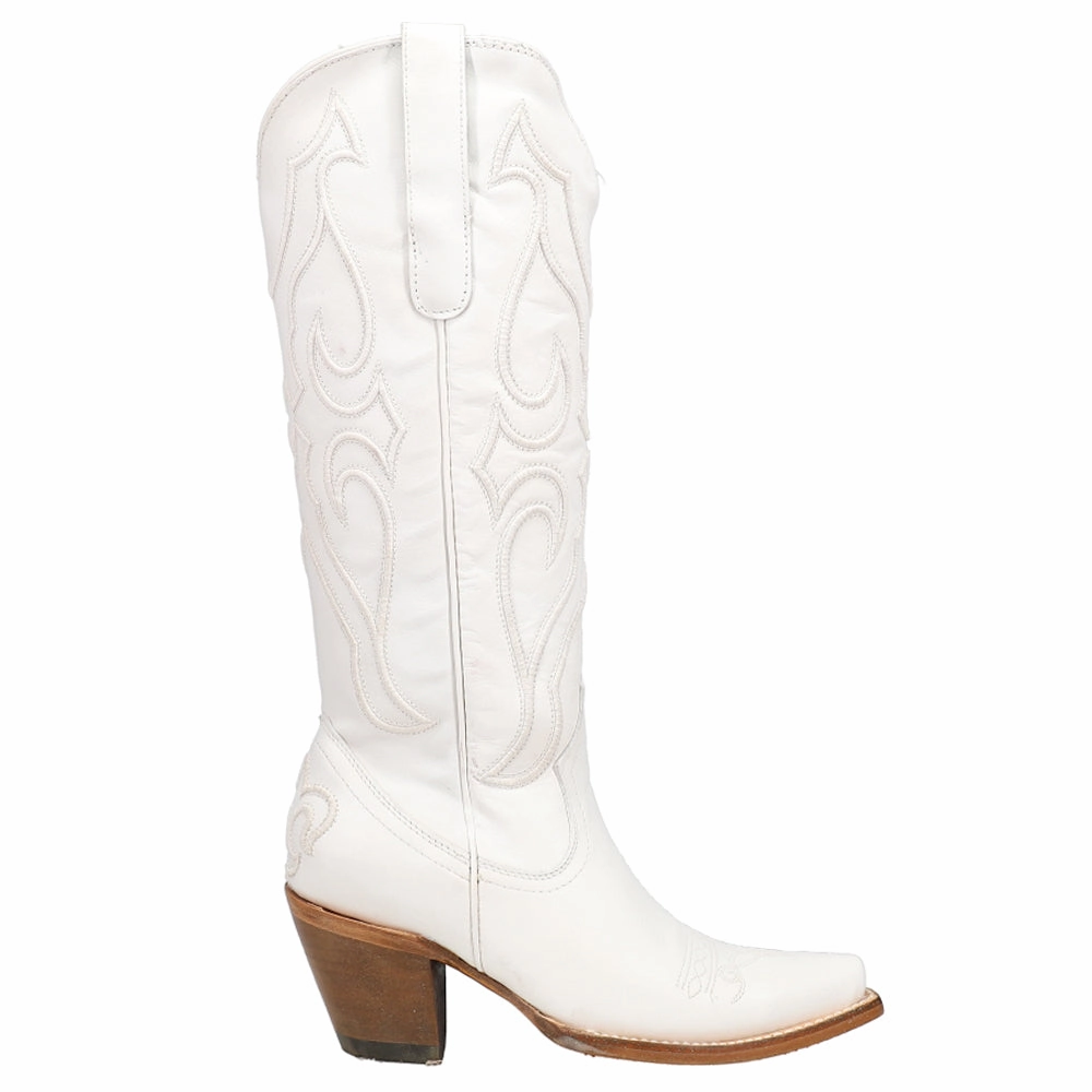 Shear Warm Stitch Pattern Embroidered Snip Toe Cowboy Boots