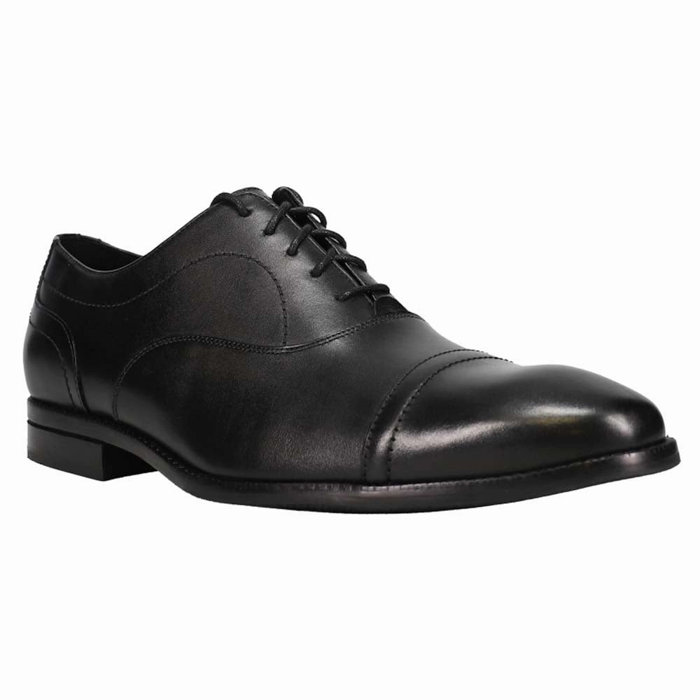Sawyer Oxford Cap Toe Dress Shoes Anatomical Shape Tech Odor Control Technology