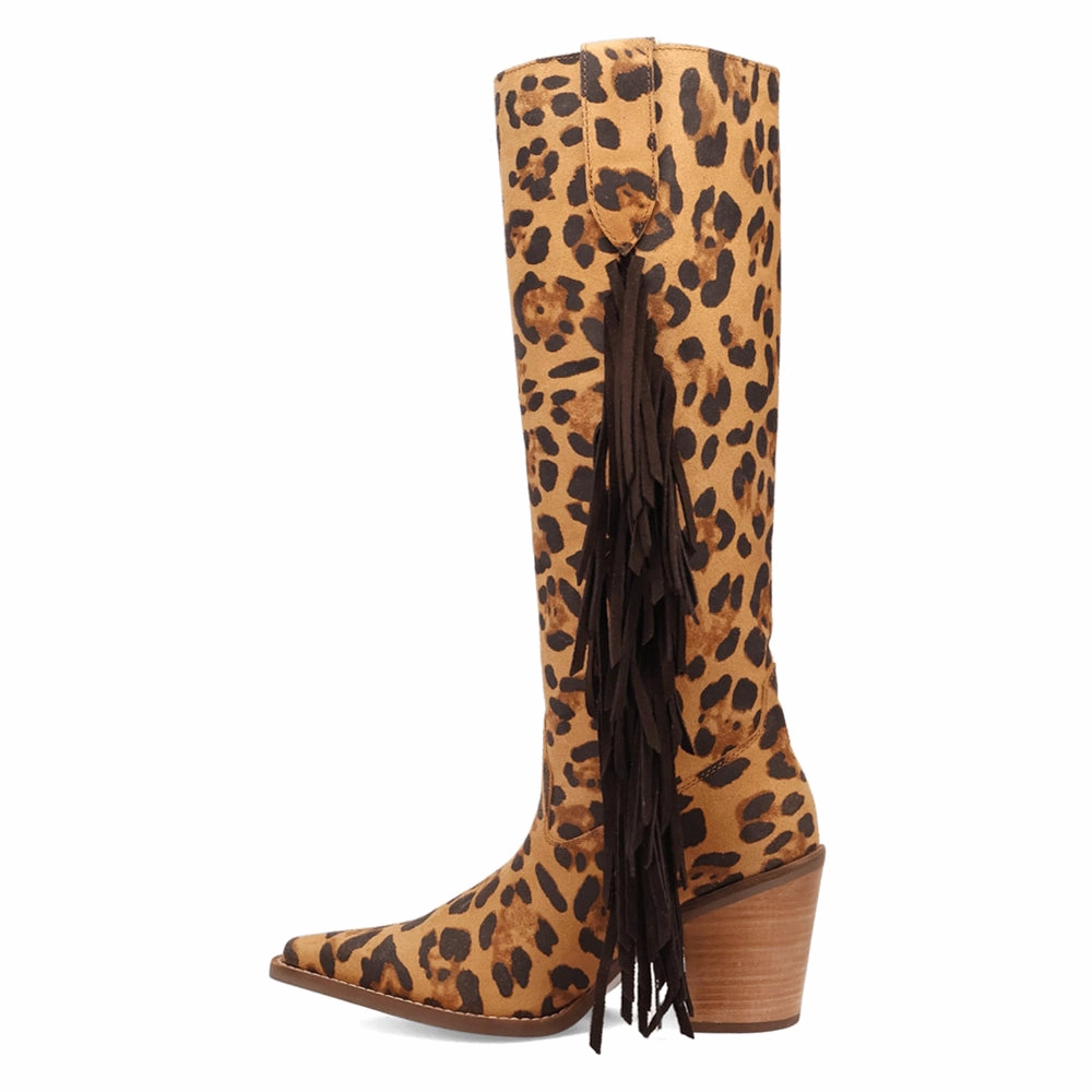 Premium Performance Twister Fringe Snip Toe Cowboy Boots