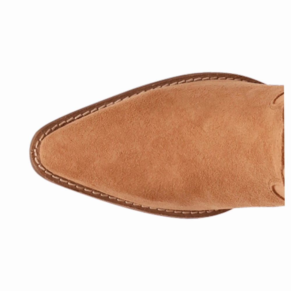 Grippy Outsole Rural Traveler Twister Fringe Snip Toe Pull On Cowboy Boots