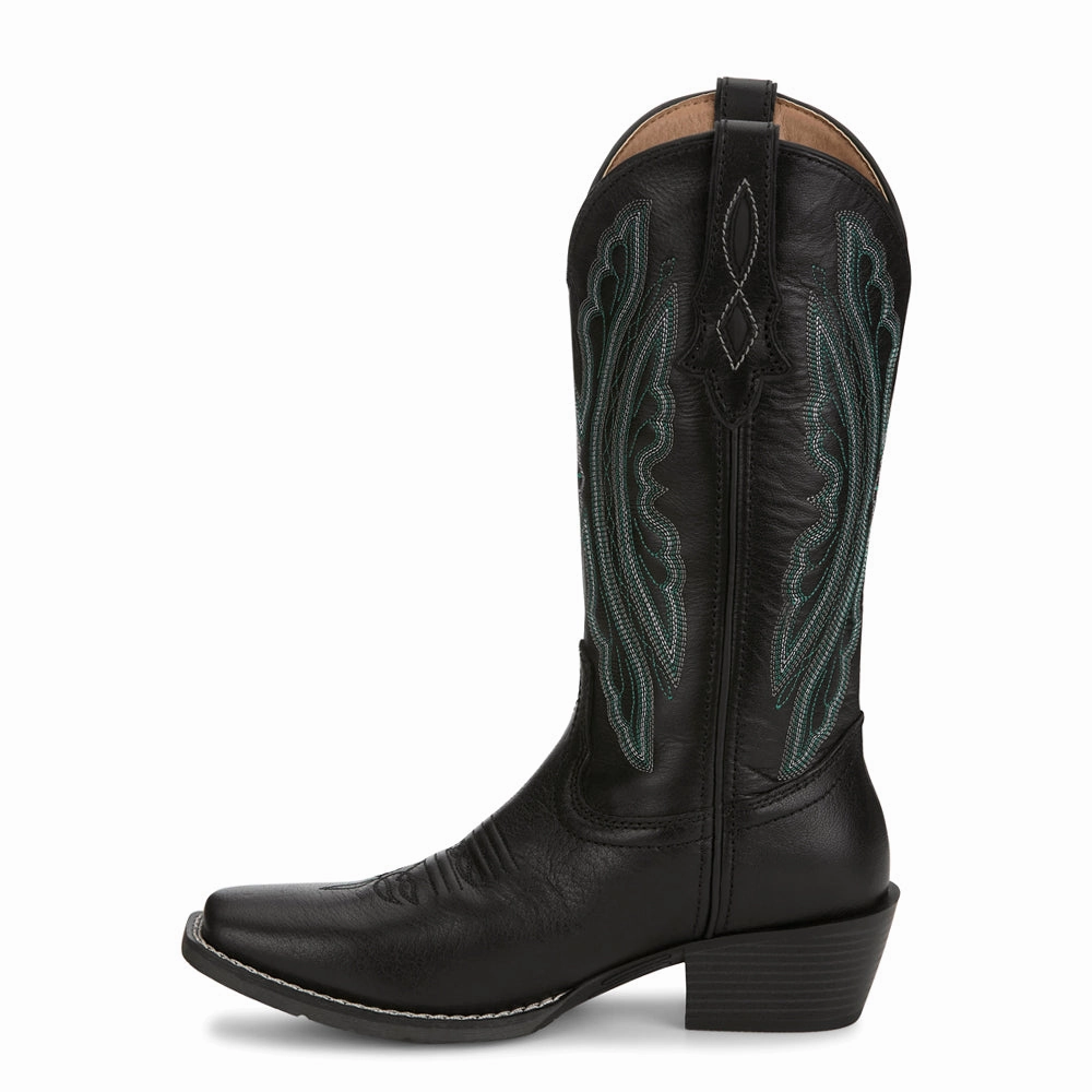 Holiday Feel Durable Stitching Rae Midnight Embroidered Square Toe Cowboy Boots