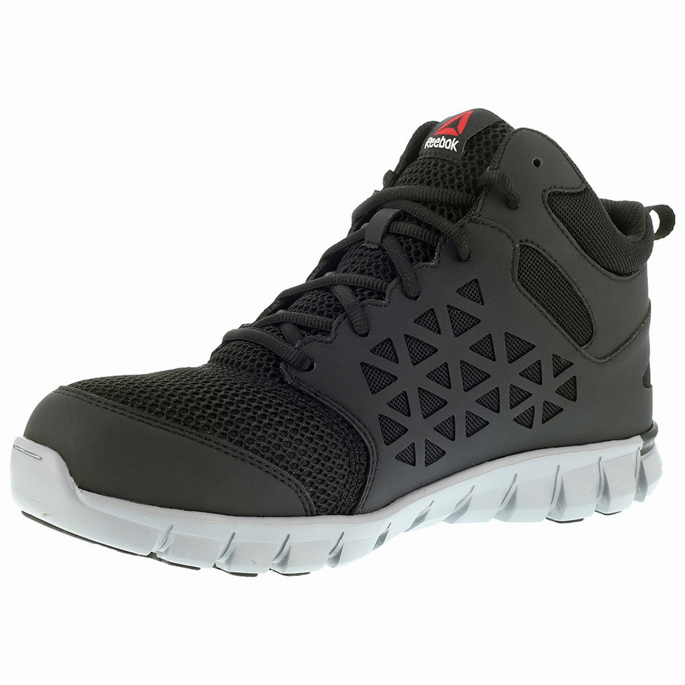 Flexible stability Sublite Cushion Mid Slip Resistant Alloy Toe Work Shoes