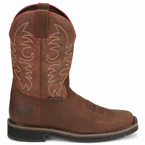 Dynamic look extra-large Driller 11 Inch Waterproof Work Boots