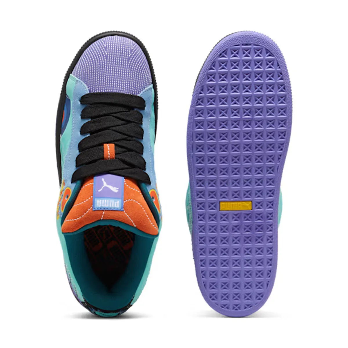 Wide toe box Smooth Interior Lining Suede XL 'D??a De Los Muertos'