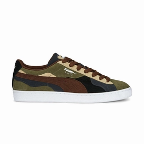Suede 'Camowave Olive' Seamless Design Torsion Adaptive Plate