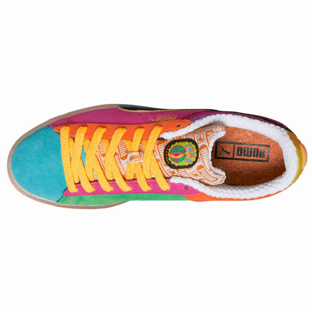 Shock - absorbing midsole Suede Classix Out of Season Lace Up Sneakers