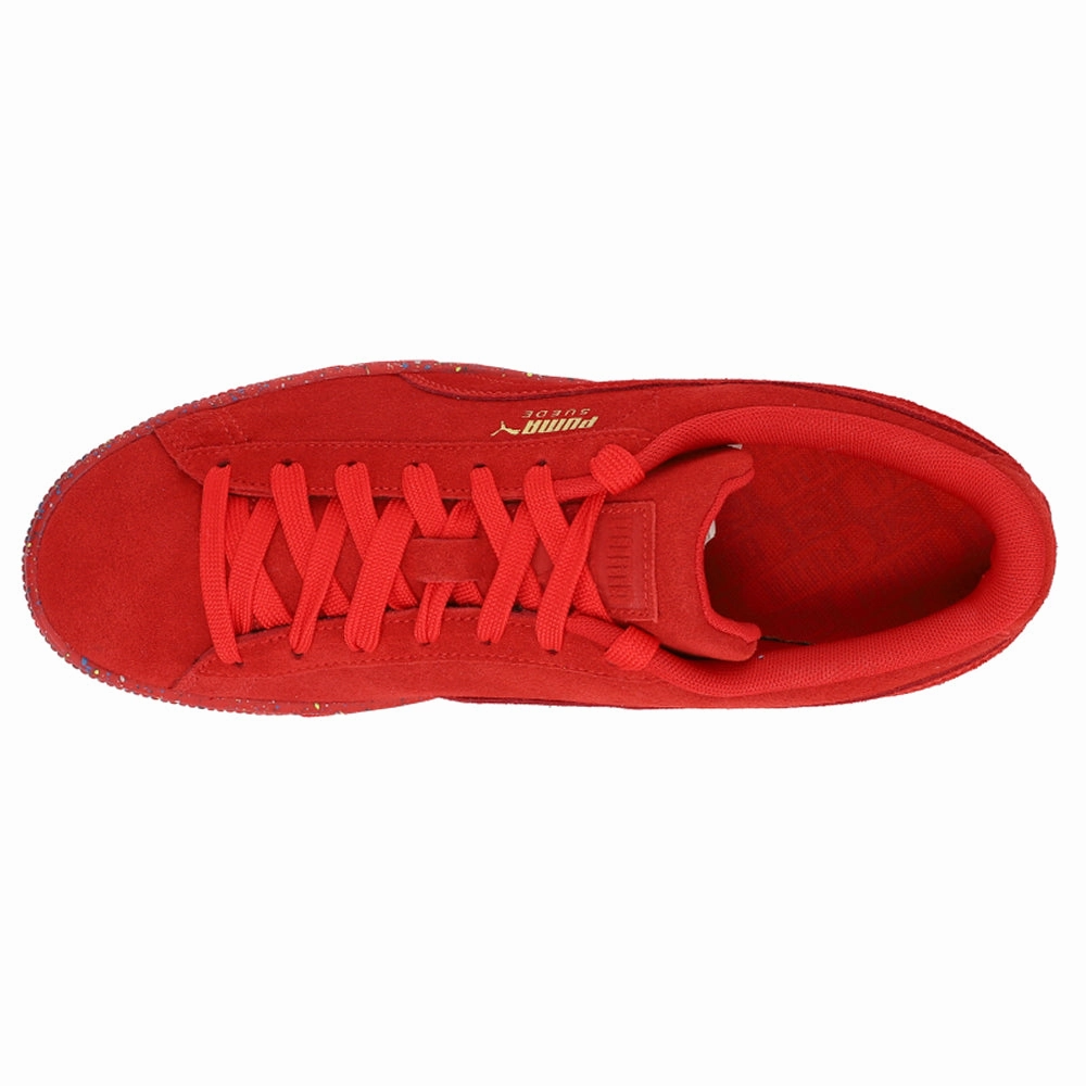 Suede Mono Triplex Lace Up Sneakers Timeless traction