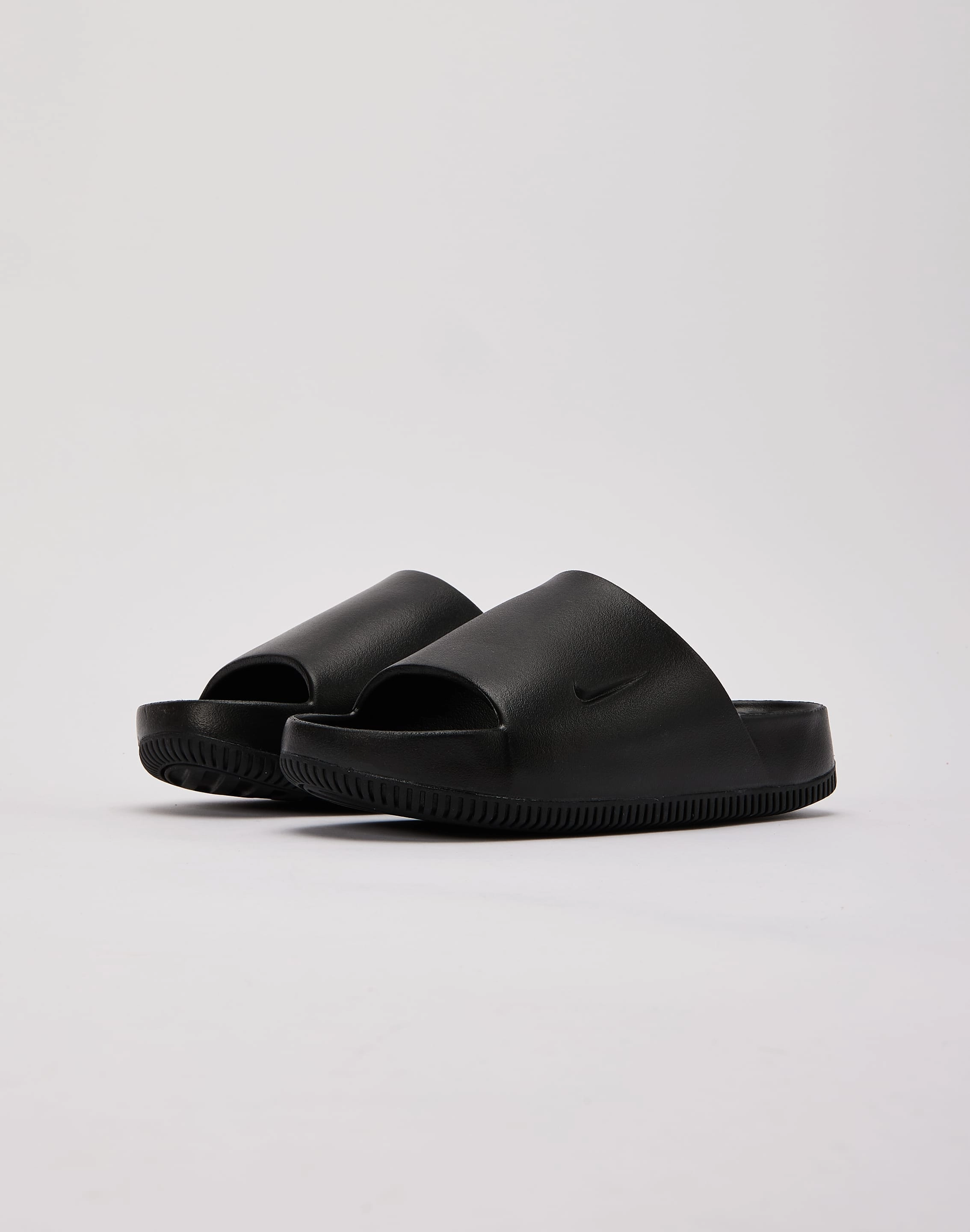 Leather Upper Smart Fit Nike Calm Slides Grade-School