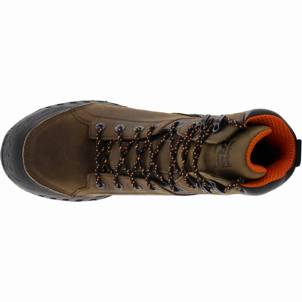 Summit 8 Inch Waterproof Composite Toe Work Boots Fit wide - fit